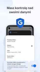 Portfel Google screenshot