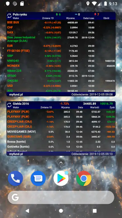 Portfel inwestycyjny myfund.pl screenshot 1