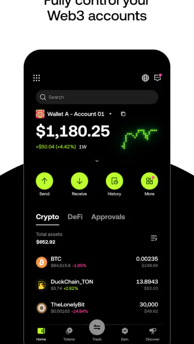 Portfel OKX: Portal do Web3 screenshot 1