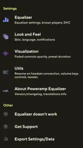 Poweramp Equalizer screenshot