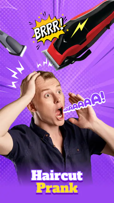 Prank Sounds: Haircut & Taser screenshot 1