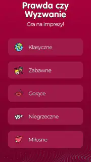Prawda czy Wyzwanie screenshot 1