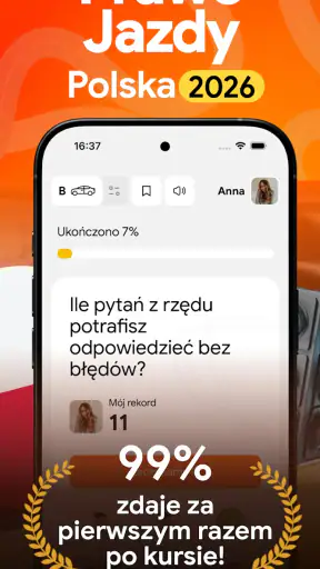 Prawo Jazdy Egzamin Testy 2026 screenshot 1