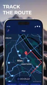Prędkościomierz GPS screenshot