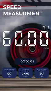 Prędkościomierz GPS screenshot