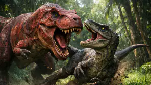 Primal Dino Beast Clash Sim screenshot 1