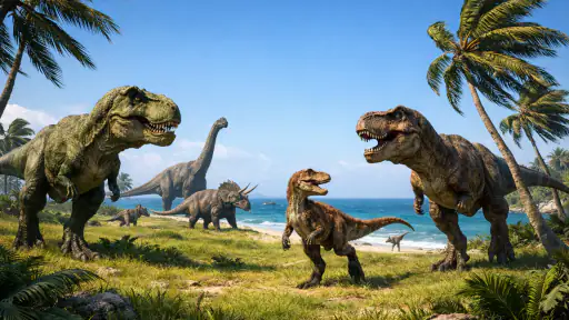 Primal Dino Beast Clash Sim screenshot 6