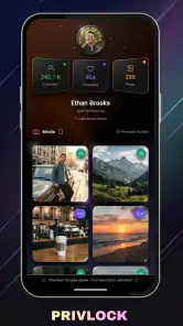 PrivLock - Profile Tracker screenshot