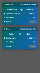 Pro Tipster Forecast screenshot