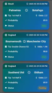 Pro Tipster Forecast screenshot