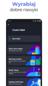 Productive - Śledzenie Nawyków screenshot