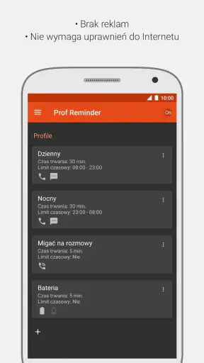Prof Reminder screenshot 1