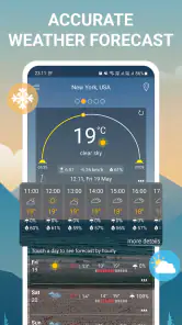 Prognoza pogody screenshot
