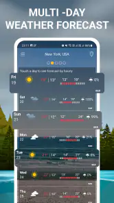 Prognoza pogody screenshot