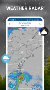 Prognoza pogody screenshot