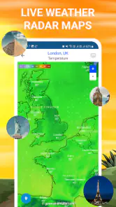 Prognoza pogody screenshot