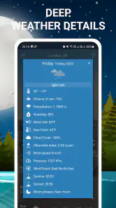 Prognoza pogody screenshot