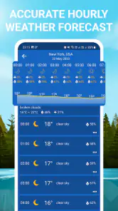 Prognoza pogody screenshot