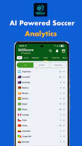Prognozy AI 360Score screenshot