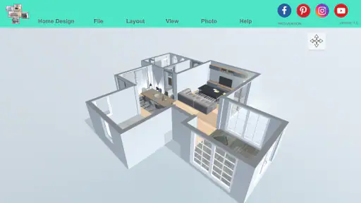 Projekt domu | Układ screenshot 2