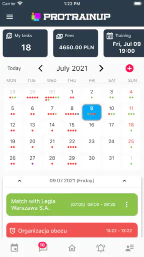 ProTrainUp screenshot 1