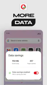 Przeglądarka Opera Mini screenshot