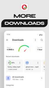 Przeglądarka Opera Mini screenshot