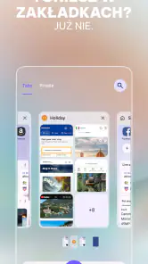 Opera: Przeglądarka z VPN i AI screenshot