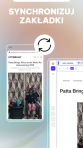 Opera: Przeglądarka z VPN i AI screenshot