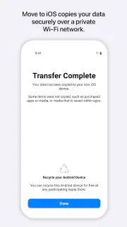 Przenieś do iOS screenshot 2