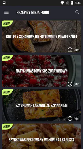 Przepisy Ninja Foodi screenshot 1