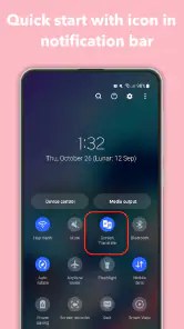 Przetłumacz na ekranie screenshot