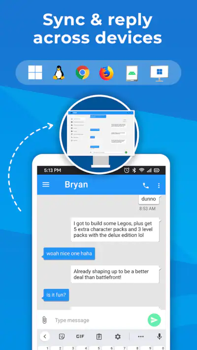 Pulse SMS (Phone/Tablet/Web) screenshot 1