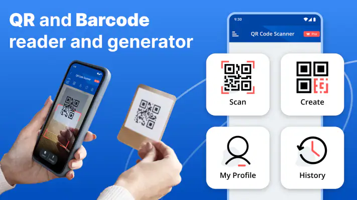 QR scanner - Barcode reader screenshot 1