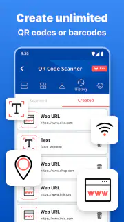 QR scanner - Barcode reader screenshot 8