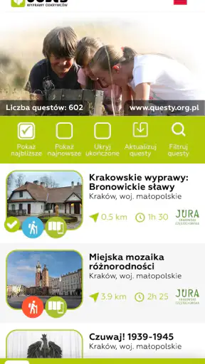 QUESTY - Wyprawy Odkrywców screenshot 1