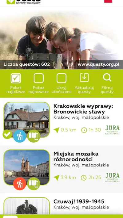 QUESTY - Wyprawy Odkrywców screenshot 1