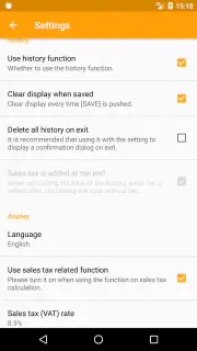 Rabat kalkulator screenshot 6