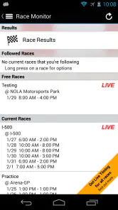 Race Monitor screenshot