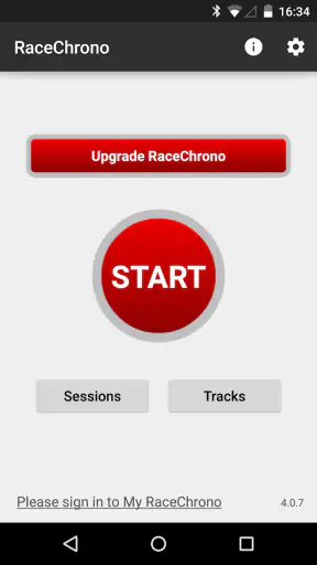RaceChrono screenshot 1