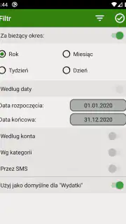 Rachunek wydatków - FinancePM screenshot 6