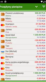 Rachunek wydatków - FinancePM screenshot 7