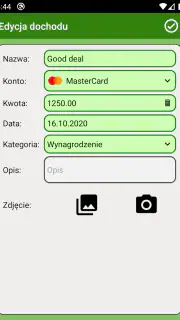 Rachunek wydatków - FinancePM screenshot 8