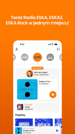 Radio ESKA. Radio internetowe. screenshot 1