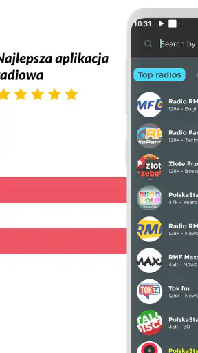 Radio Polska FM: Radio Na Żywo screenshot 1
