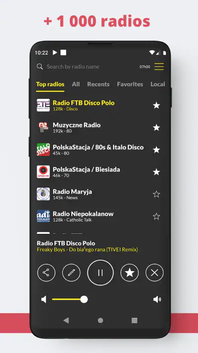 Radio Polska: Stacje radio FM screenshot 1