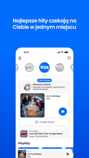 Radio VOX FM radio internetowe screenshot 1