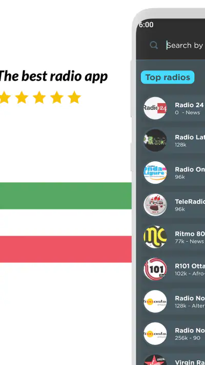 Radio Włochy: FM online screenshot 1