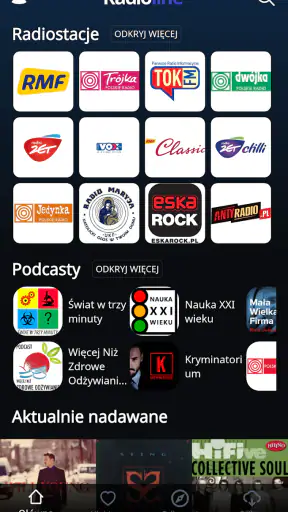 Radioline: Radio i Podcasty screenshot 1