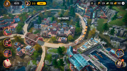 Railroad Empire: Gra kolejowa screenshot